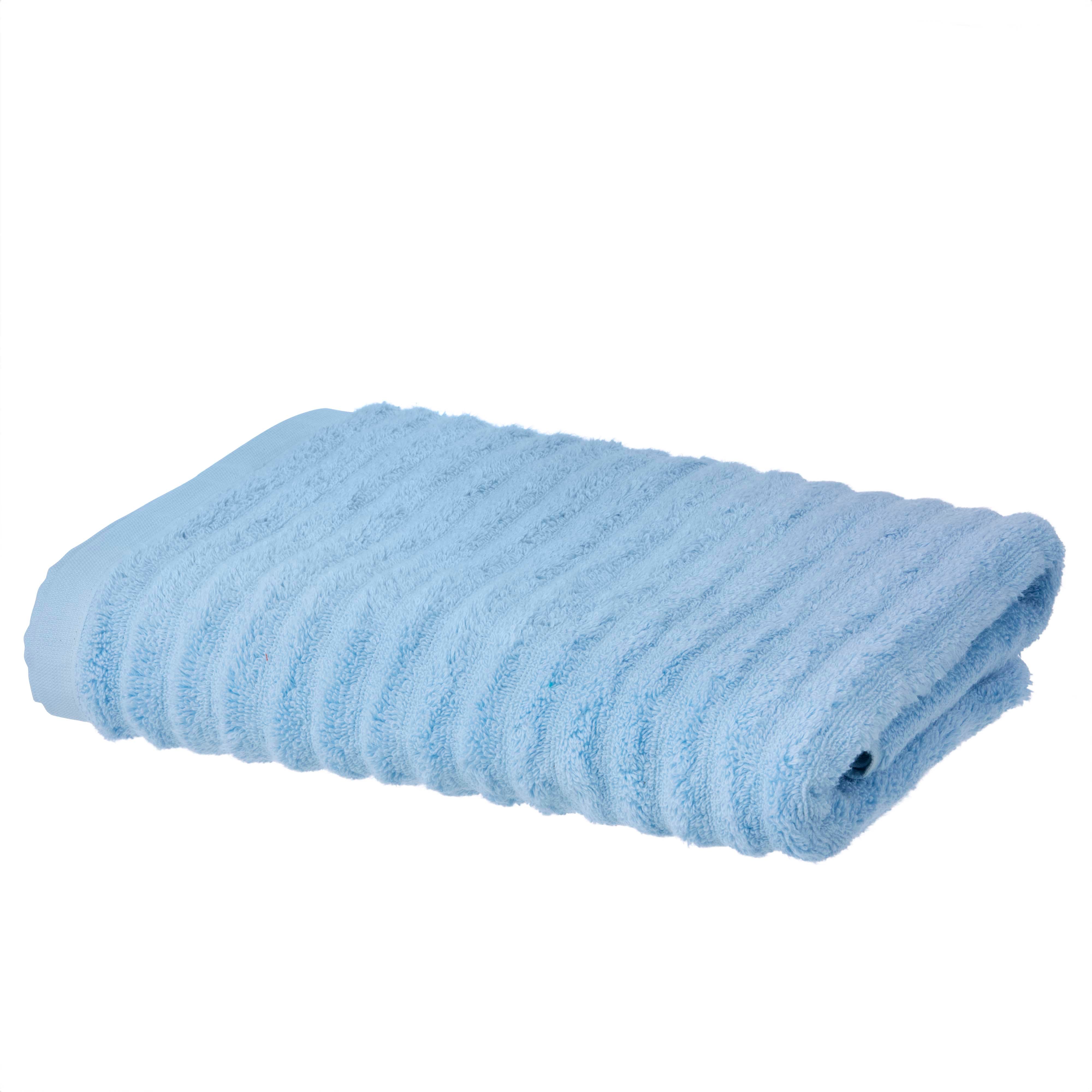 Wave håndklæde - lyseblå